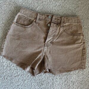 Wild Fable Cut off Khaki Denim Shorts Size 2